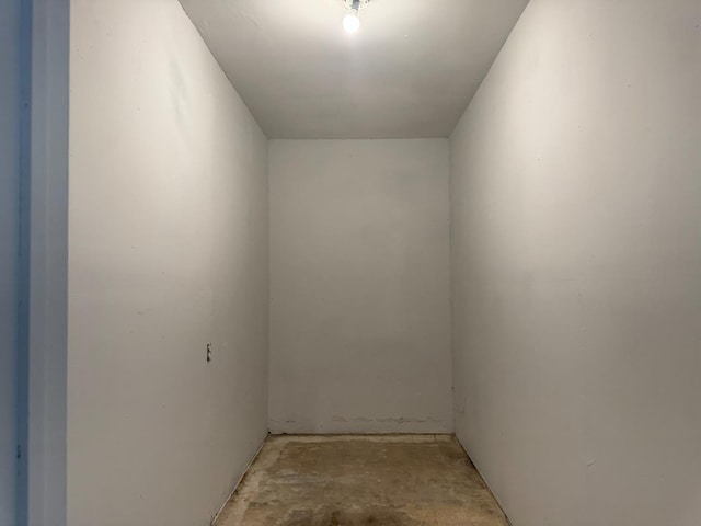 4741 W Mckinley Ave, Fresno, CA 93722 - empty room featuring unfinished concrete flooring