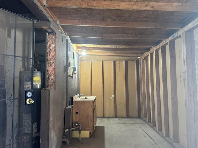 4741 W Mckinley Ave, Fresno, CA 93722 - basement with gas water heater