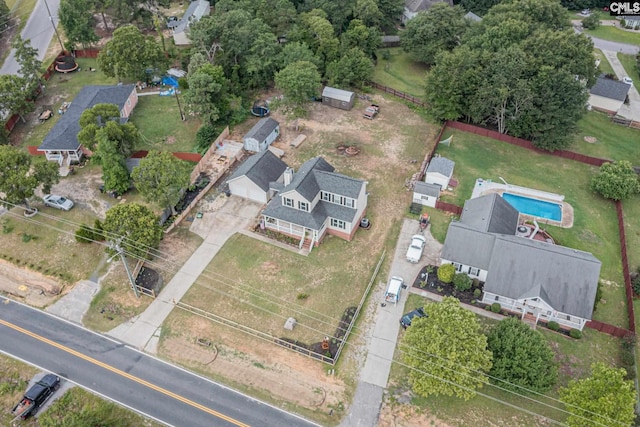 view of birds eye view of property