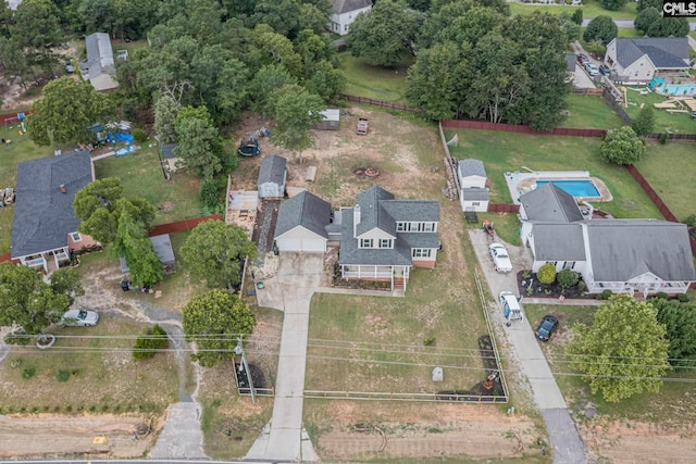 view of birds eye view of property