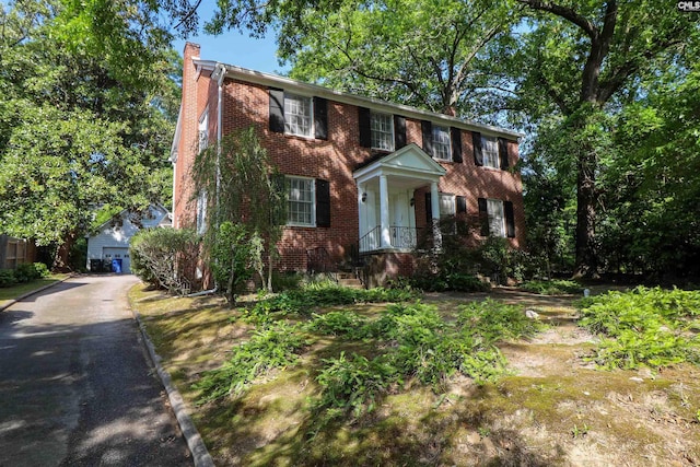 view of colonial house