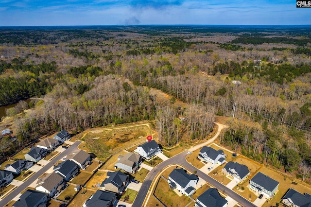 view of birds eye view of property