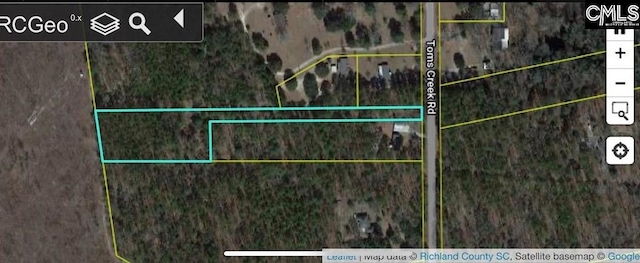 W/S Toms Creek Rd, Hopkins SC, 29061 land for sale