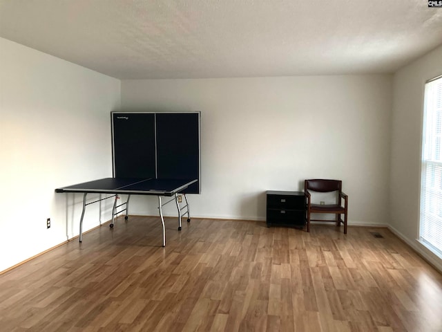 interior space featuring hardwood / wood-style floors