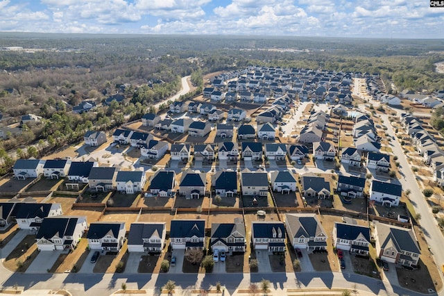 view of drone / aerial view