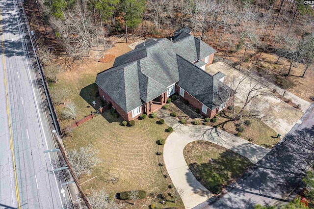 view of birds eye view of property