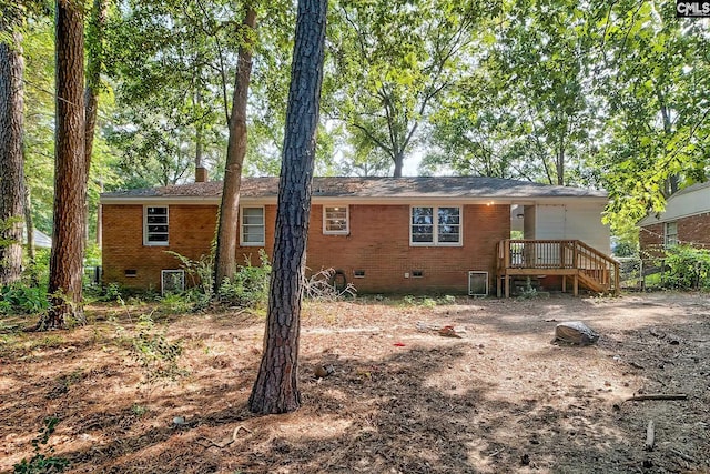 view of back of house