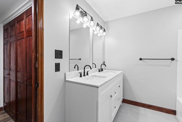 bathroom with a tile shower