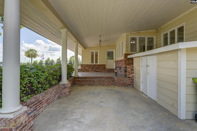 view of patio