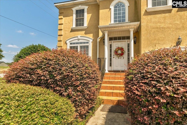 view of property entrance