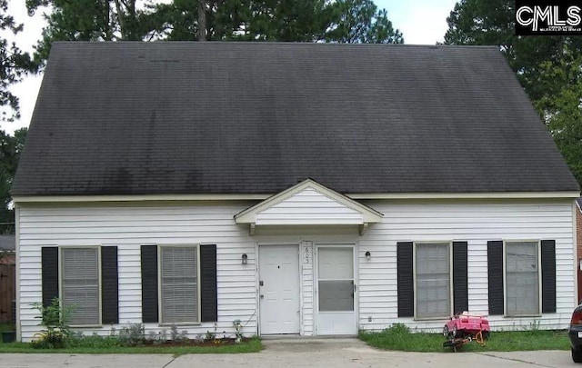 view of cape cod-style house