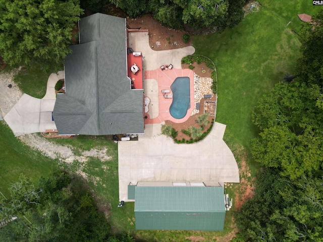aerial view
