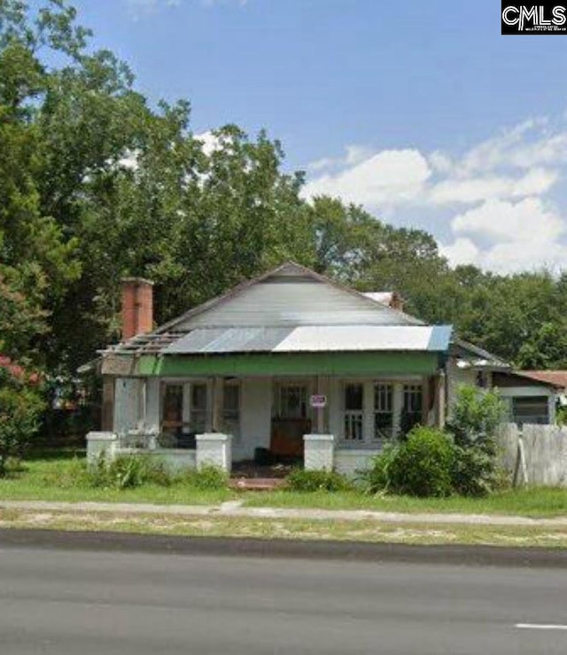 view of bungalow