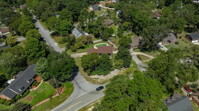 bird's eye view featuring a residential view