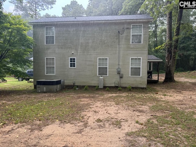 view of back of property