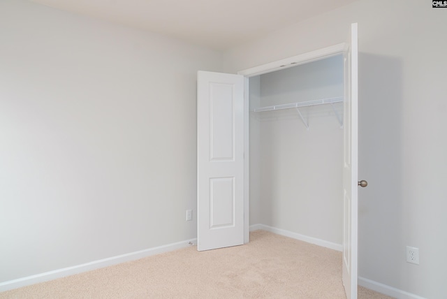 view of closet