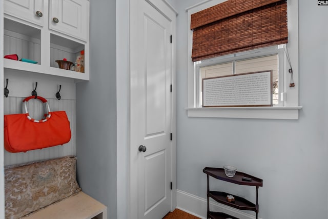 view of mudroom