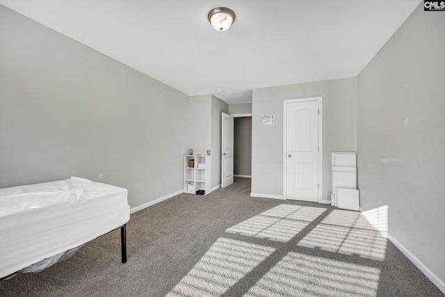 bedroom featuring carpet flooring