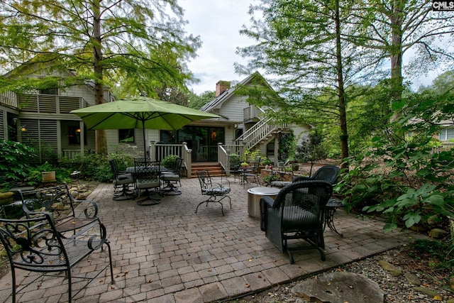 view of patio