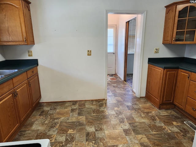 kitchen featuring sink