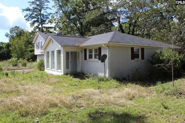 view of property exterior