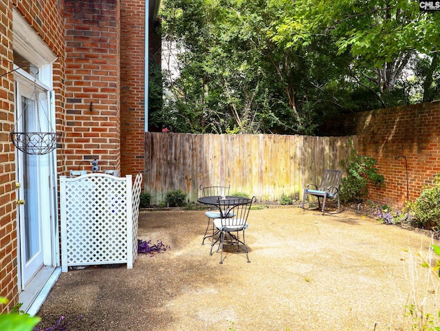 view of patio / terrace