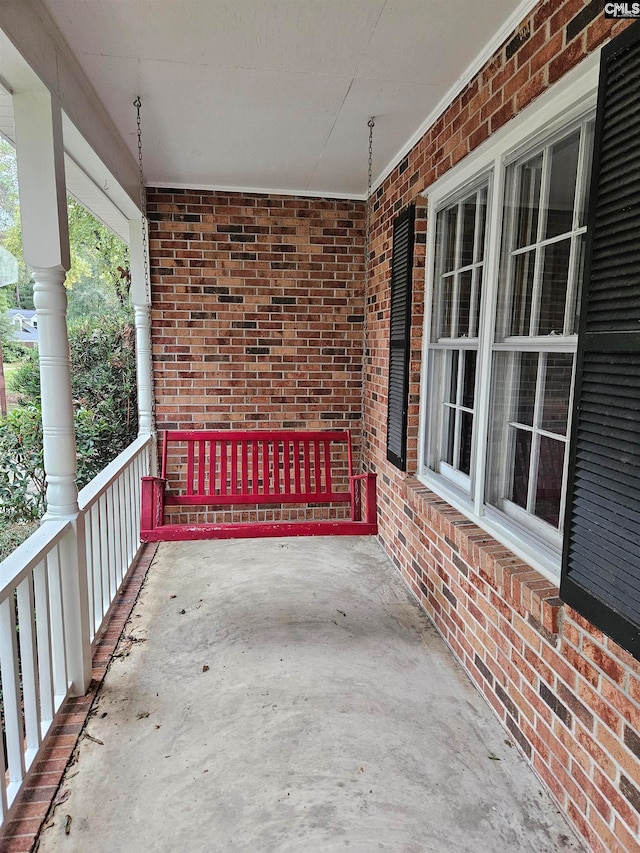 view of patio / terrace featuring a porch