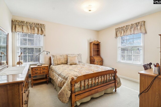886 Polson Rd, Camden, SC 29020 - bedroom with baseboards and light carpet