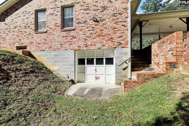 886 Polson Rd, Camden, SC 29020 - details with brick siding