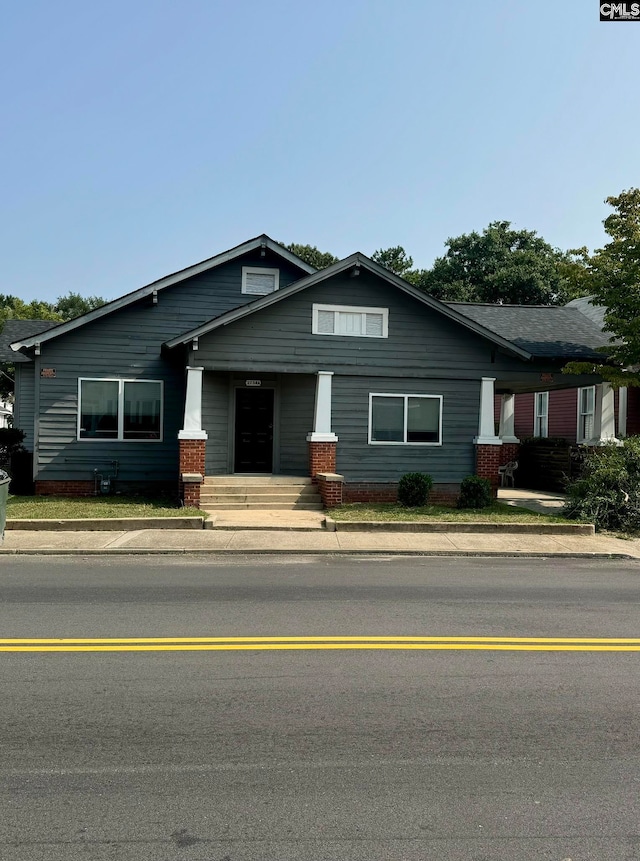 view of craftsman inspired home