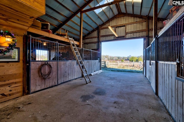 view of stable