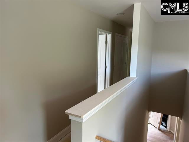 interior space featuring hardwood / wood-style flooring