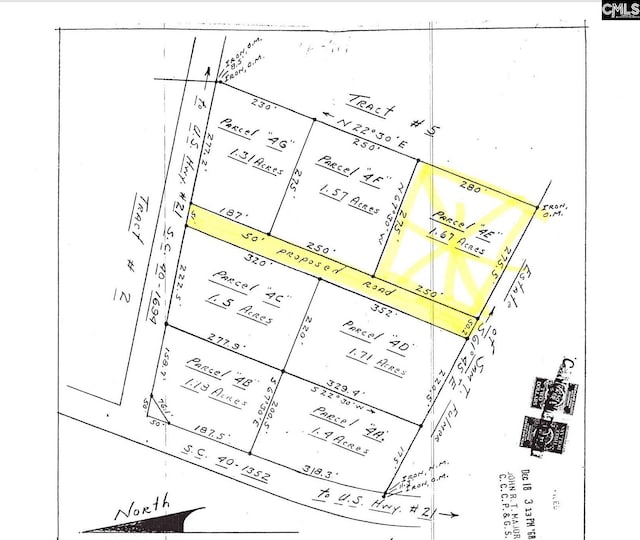 461 Turkey Farm Rd, Blythewood SC, 29016 land for sale