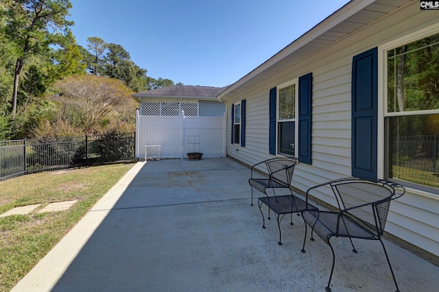 view of patio / terrace