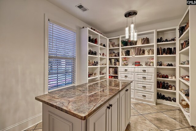 224 Robin Hood Rd, Elgin, SC 29045 - spacious closet with light tile patterned floors