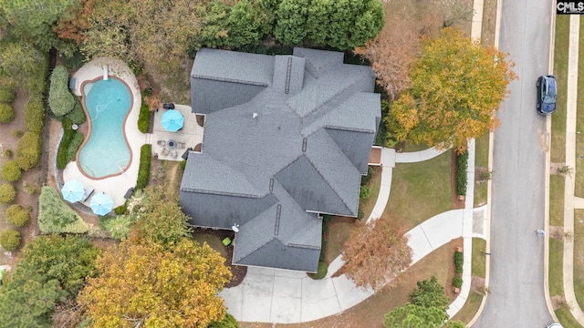 4 High Park Ct, Elgin, SC 29045 - aerial view of a pool