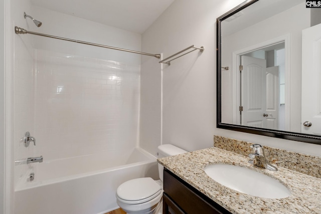410 Pitchling Dr, Columbia, SC 29223 - full bathroom with toilet, shower / bath combination, and vanity