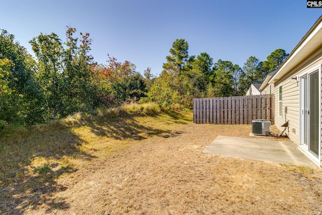 410 Pitchling Dr, Columbia, SC 29223 - view of yard with fence, cooling unit, and a patio area