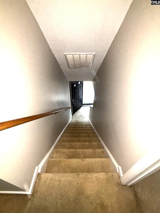 2104 Lake Carolina Dr, Columbia, SC 29229 - staircase featuring baseboards