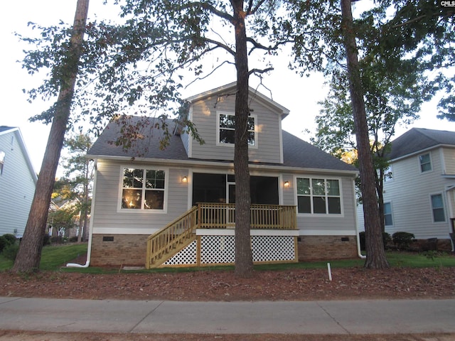 view of front facade