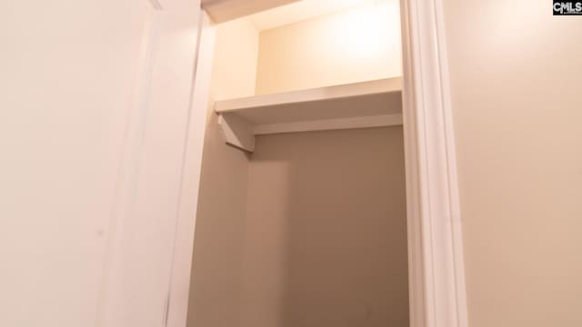 view of closet