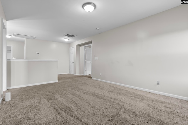 empty room featuring carpet