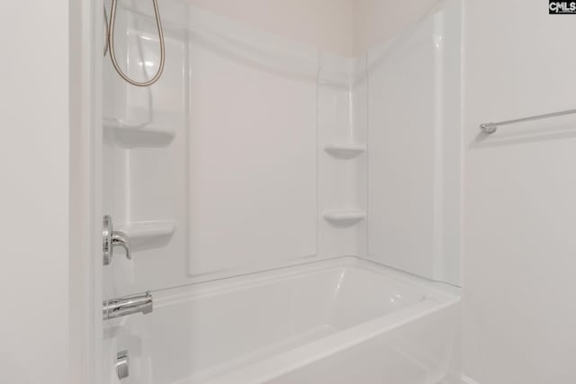 bathroom with shower / bathing tub combination