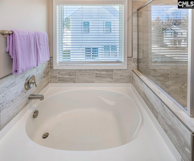 bathroom featuring a bathtub