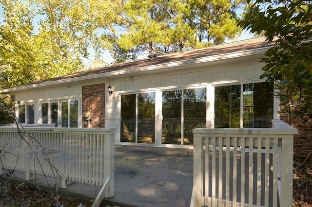 exterior space featuring a patio