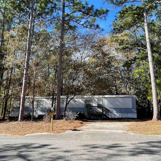 view of manufactured / mobile home