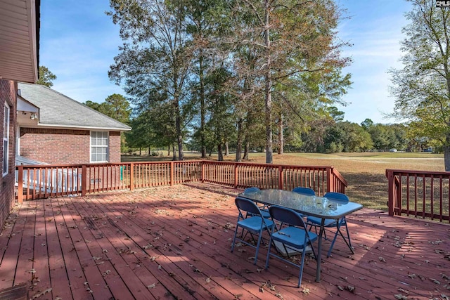 view of deck