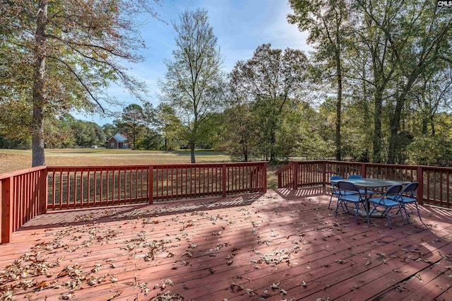 view of deck