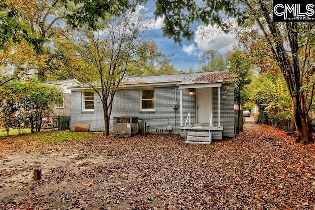 2230 Corning Rd, Columbia, SC 29205 - view of front of property featuring brick siding and central AC
