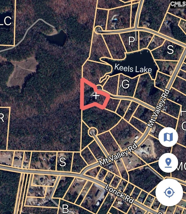 115 Cedar Lake Rd, Blythewood, SC 29016 - map of property location